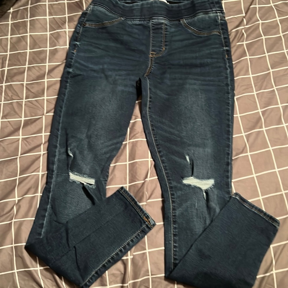 2 Pair Old Navy Rockstar Jeggings Size 6